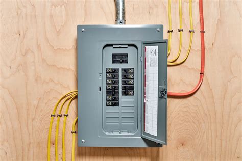 describe electrical breaker box parts|lowe's home improvement breaker box.